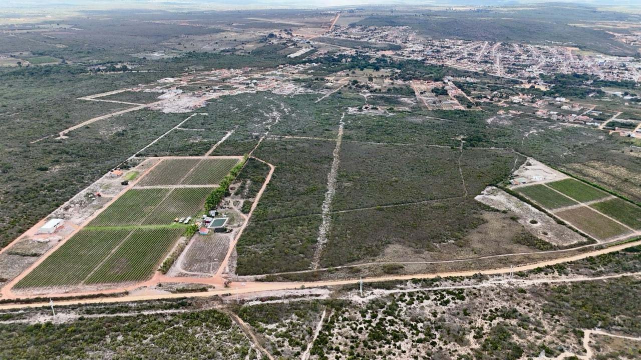 Área entre a Vinícola Vaz e as Vinhas do Morro, onde será implantado o bairro planejado em Morro do Chapéu